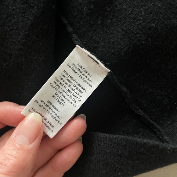 MERINO WOOL - cozy turtleneck style sweater - Picture 3 of 5